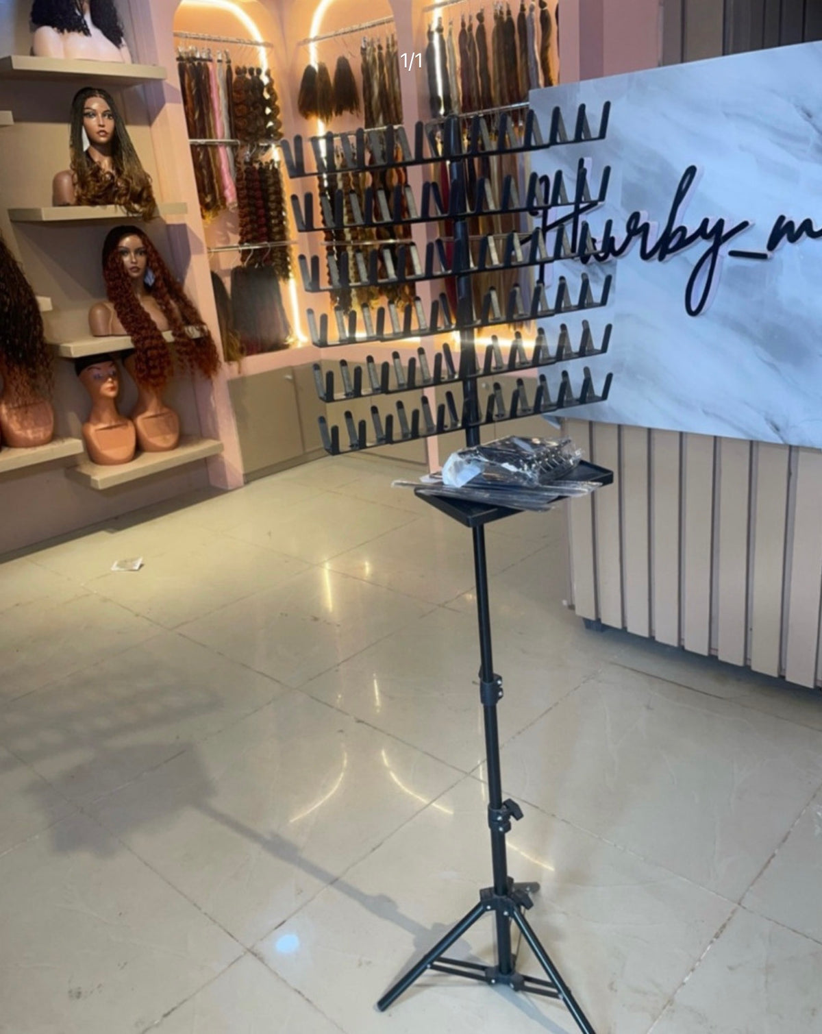 BRAIDING RACK